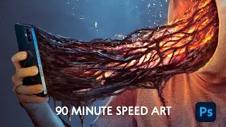 Painting Toxic Slime in Photoshop