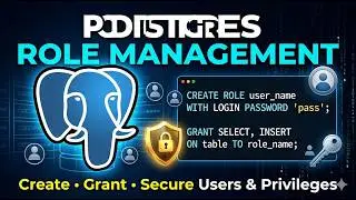 Postgres Role Management