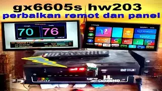 gx6605s starsat software zoom signal perbaikan panel resiver padam remote nk
