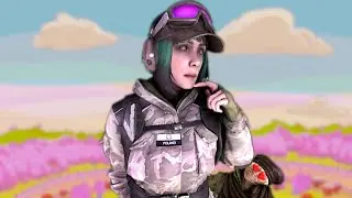 Gamer Girl In Rainbow Six Siege