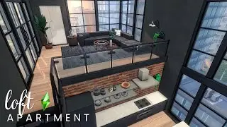 LOFT APARTMENT SIMS 4 ✨ 701 Zenview Renovation Speedbuild