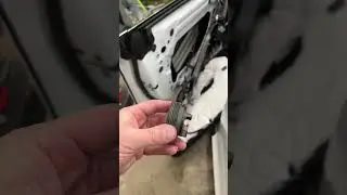 Tesla Model 3 Window Regulator Failure! 🤔🪟 #tesla #model3 #fail #shorts