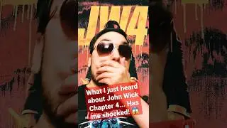 What I just heard about John Wick Chapter 4 has me SHOCKED!😱🔥 #shorts #johnwick
