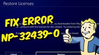 How To Fix PS4 Error NP-32439-0 | User Will Be Logged Out PS4