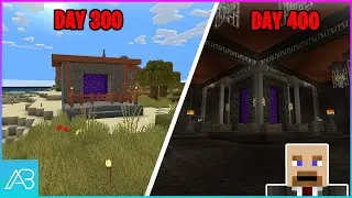 100 Days Minecraft - But My World Border Expands By One Block Per Day - Episode 4 (Day's 300-400)