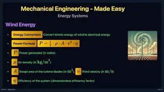 ⚡🌍 Explore Energy Systems - Power Generation, Renewable Energy & Efficiency | Mechanical Engineering