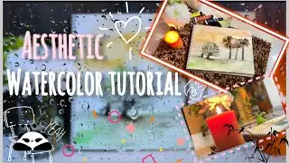 Easy watercolor tutorial✨ 