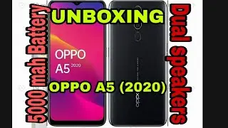 UNBOXING OPPO A5(2020) 4 GB/64 GB , 5000mah BATTERY 😱😱 | OPPO A5 UNBOXING