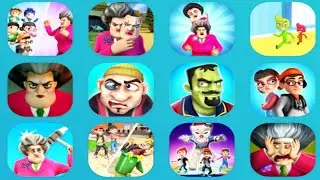 Scary Teacher 3D, Scary Stranger 3D, Scary Robber, Nick and Tani Z and K Games