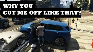 We have all thought of doing something like this sometimes... (Traffic ASMR)
