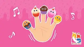 Finger Family Song: Cupcake Edition🍰Sweet Sing-Along Nursery Rhyme with Lyrics🎤Kids Karaoke Song