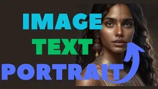 Text Portrait | 10 lines of CSS 