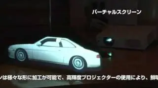 【デジタルサイネージ　バーチャルスクリーン】　タケナカ　 takenaka