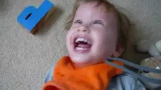 Laughing Kid Totally Possessed! -- (laughing baby)