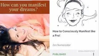 Manifest what you want during lockdown with Sabine at ZenNumeroStar!