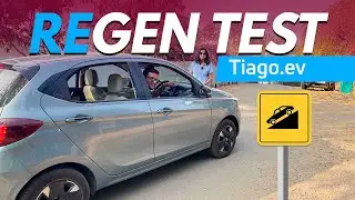 Tata Tiago.ev Regen Test ft. Nexon EV & Reva e2o