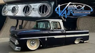 VINTAGE AIR INSTALLATION! A step-by-step guide on installing the Heritage Under Dash on a 1963 C10.