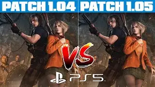 Resident Evil 4 Patch 1.05 - Picture Quality Worse On PS5 After Patch!