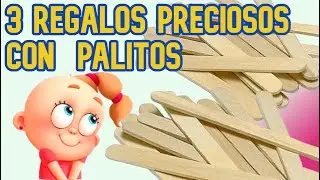 Crafts with popsicle sticks EASY GIFTS Mother's Day wooden popsicle May 10 ♥️ mom