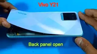 How To Open Vivo Y21,Y20,30,Y51 Back Panel Disassembly
