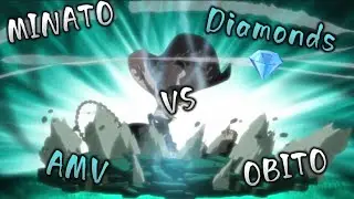 Minato vs Obito fight edit Diamonds CapCut