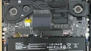 MSI GS66 12UGS UPGRADE RAM & SSD SLOT TEARDOWN