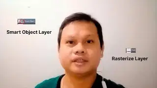 Adobe Photoshop | Comparing Rasterize and Smart Object Layer
