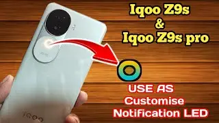 How to Use flash light for Notification in Iqoo Z9s & Z9s Pro|How customise flash light notification