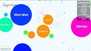 3155 и 2363 точки в Agar.io :D