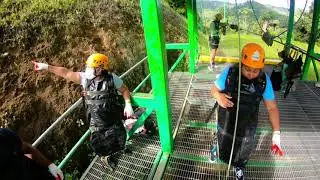 The Monster Zipline in Puerto Rico