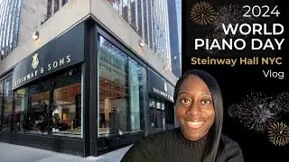 Vlog: World Piano Day 2024 | Steinway Hall NYC