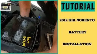 How to Install a 2012 Kia Sorento Battery | Step by Step