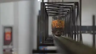 Freight Train installation at BEYOND THE STREETS Shanghai