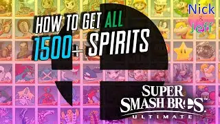 Getting ALL Spirits in SMASH ULTIMATE