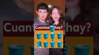 ¿Cuántos baldes de agua hay? #Shorts