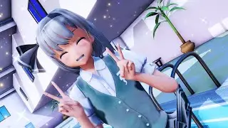 【東方MMD・ぱんつ注意】ワカメTみょんの マスターこちらっ！ 【4K】