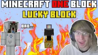 We Played ONE BLOCK Lucky Block and This Is What Happened...