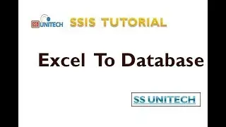 How to Load Data from Excel File to SQL Server in SSIS | excel to sql in ssis | SSIS Tutorial Part 7