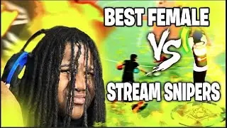 STREAM SNIPERS PULLED UP ON THE BEST FEMALE LOCK AND THIS HAPPENED...