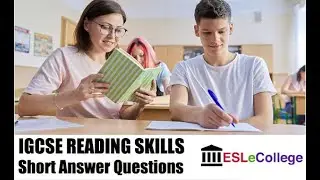 IGCSE ESL Exercise 1 Paper 1 (Top Tips)