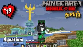I Built a Aquarium in Tamil Minecraft Hardcore. GuruGG.
