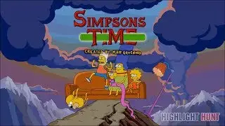 The Simpsons - S28x01 - Monty Burns Fleeing Circus [Adventure Time Couch Gag]