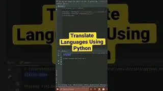 Translate Between 2 Specific Language using Python
