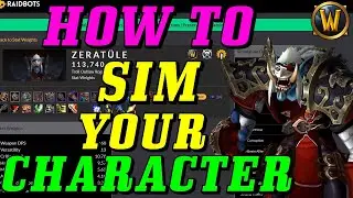 How to Sim your Character (Optimizing your Gear with Simulations)