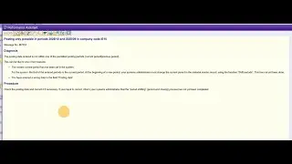 Posting only Possible in Period xxxx & xxxx in Company code xxxx Message No M7053