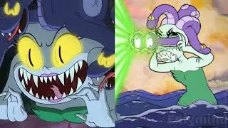 The Cuphead Show season 2 Comparison side by side with Cuphead the game