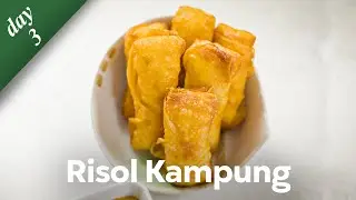 RISOL KAMPUNG PAKE BUMBU KACANG ! RESEP NGABUBURIT