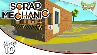 Scrap Mechanic Gameplay - Ep. 10 - RV Sliding Side Test! - Lets Play