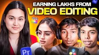 17-Year-old Makes 1LAKH/MONTH As a Freelance Video Editor? | Video Editing Roadmap | Anchal Tiwari