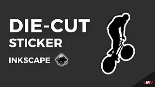 How to make die-cut sticker with Inkscape | Inkscape Short Tutorials